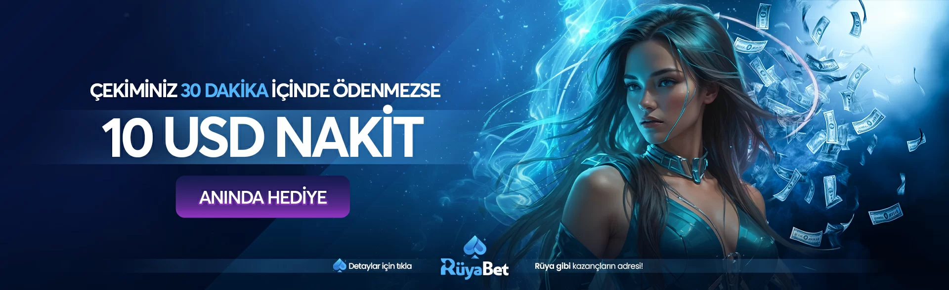 10 USD NAKİT HEDİYE!